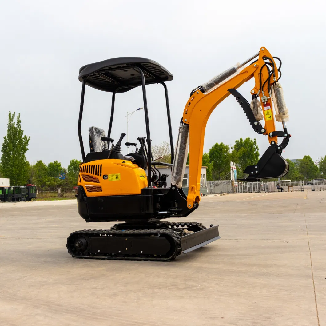 Ht18 Rubber Track Mini Excavator Small Digger Mini Bagger with 1800kg EPA Euro 5 for Sale