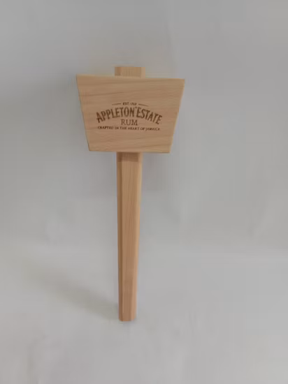 Bar Tools Kitchen Accessories Wooden Mallet Hammer with Cloth Bag